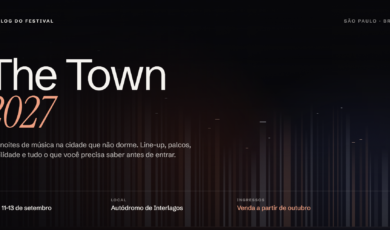Transporte para o The Town 2027